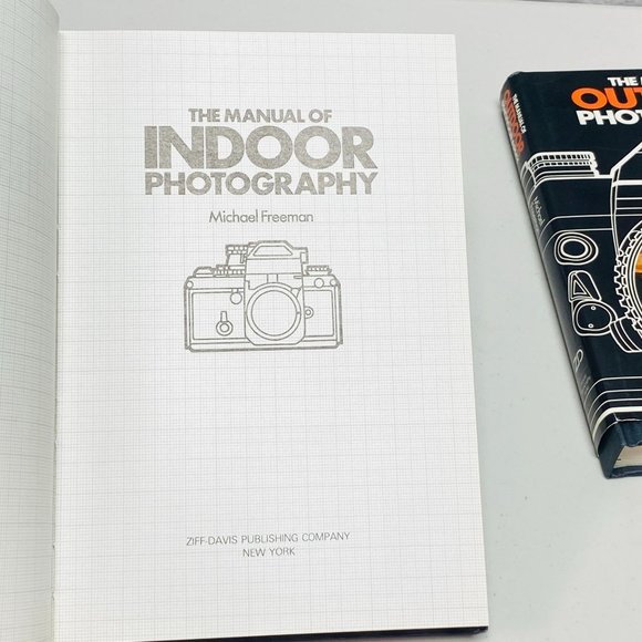 Manual For Indoor and Outdoor Photography Set of 2 Hardback Books 1981 - Picture 4 of 10